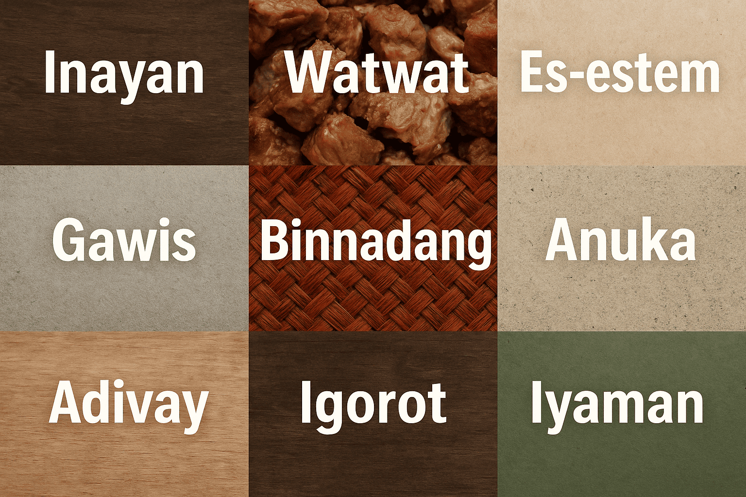 Guess the Igorot Word